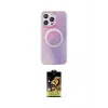 ieg™ iPhone 15 Pro Kılıf Pusula Form - Siyah Buffer Cam Ekran Koruyucu