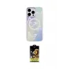 ieg™ iPhone 15 Pro Kılıf Pusula Form - Siyah Buffer Cam Ekran Koruyucu