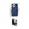 ieg™ iPhone 15 Pro Kılıf Pusula Modern - Siyah 3D Antistatik Mat Seramik Nano Ekran Koruyucu