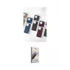 ieg™ iPhone 15 Pro Kılıf Pusula Modern - Siyah Bilvis 3D Mat Cam Ekran Koruyucu