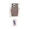 ieg™ iPhone 15 Pro Kılıf Pusula Modern - Siyah Joko 5D Cam