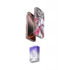 ieg™ iPhone 15 Pro Kılıf Siluet Doku - Siyah Bilvis 5in1 3D Magic Cam Ekran Koruyucu