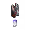 ieg™ iPhone 15 Pro Kılıf Siluet Doku - Siyah Bilvis 5in1 3D Magic Cam Ekran Koruyucu