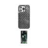 ieg™ iPhone 15 Pro Kılıf Siluet Form Serisi - Şeffaf 360 Full Body Arka Koruyucu