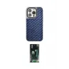 ieg™ iPhone 15 Pro Kılıf Siluet Form Serisi - Şeffaf 360 Full Body Arka Koruyucu