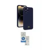 ieg™ iPhone 15 Pro Kılıf Vadi Çizgi Prime - Şeffaf Royal Nano Ekran Koruyucu