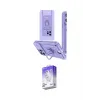 ieg™ iPhone 15 Pro Kılıf Vadi Form Prime - Siyah Bilvis 5in1 3D Magic Cam Ekran Koruyucu