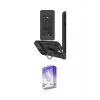 ieg™ iPhone 15 Pro Kılıf Vadi Form Prime - Siyah Bilvis 5in1 3D Magic Cam Ekran Koruyucu