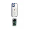 ieg™ iPhone 15 Pro Kılıf Yankı Işık Özel Seri - Şeffaf 360 Full Body Arka Koruyucu