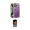ieg™ iPhone 15 Pro Kılıf Zirve Modern Prime - Siyah Buffer Hayalet Cam Ekran Koruyucu