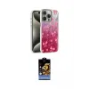 ieg™ iPhone 15 Pro Kılıf Zirve Modern Prime - Siyah Buffer Hayalet Cam Ekran Koruyucu
