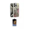 ieg™ iPhone 15 Pro Kılıf Zirve Modern Prime - Siyah Buffer Hayalet Cam Ekran Koruyucu