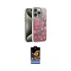 ieg™ iPhone 15 Pro Kılıf Zirve Modern Prime - Siyah Buffer Hayalet Cam Ekran Koruyucu