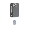 ieg™ iPhone 15 Pro Kılıf Zirve Modern Prime - Siyah Joko Magic 5D Cam