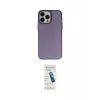 ieg™ iPhone 15 Pro Max Kılıf Ahenk Çizgi Prime - Şeffaf Pasifik Cam Ekran Koruyucu