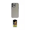 ieg™ iPhone 15 Pro Max Kılıf Ahenk Çizgi Prime - Siyah Buffer Cam Ekran Koruyucu