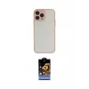 ieg™ iPhone 15 Pro Max Kılıf Ahenk Çizgi Serisi - Siyah Buffer Hayalet Cam Ekran Koruyucu