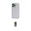 ieg™ iPhone 15 Pro Max Kılıf Ahenk Çizgi Serisi - Siyah Joko Magic 5D Hayalet Cam