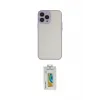 ieg™ iPhone 15 Pro Max Kılıf Ahenk Çizgi Serisi - Siyah Polymer Nano Ekran Koruyucu