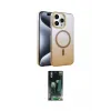 ieg™ iPhone 15 Pro Max Kılıf Ahenk Doku Özel Seri - Şeffaf 360 Full Body Arka Koruyucu