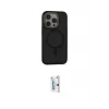 ieg™ iPhone 15 Pro Max Kılıf Ahenk Form Serisi - Siyah Bilvis 0.18mm Plus Cam Ekran Koruyucu