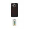 ieg™ iPhone 15 Pro Max Kılıf Ahenk Form Serisi - Siyah Polymer Nano Ekran Koruyucu