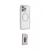 ieg™ iPhone 15 Pro Max Kılıf Ahenk Işık Serisi - Siyah Bilvis 3D Cam Ekran Koruyucu