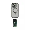 ieg™ iPhone 15 Pro Max Kılıf Ahenk Klasik Özel Seri - Şeffaf 360 Full Body Arka Koruyucu