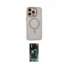 ieg™ iPhone 15 Pro Max Kılıf Ahenk Klasik Özel Seri - Şeffaf 360 Full Body Arka Koruyucu