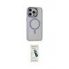 ieg™ iPhone 15 Pro Max Kılıf Ahenk Klasik Özel Seri - Şeffaf Pasifik Cam Ekran Koruyucu