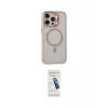 ieg™ iPhone 15 Pro Max Kılıf Ahenk Klasik Özel Seri - Şeffaf Pasifik Cam Ekran Koruyucu