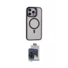 ieg™ iPhone 15 Pro Max Kılıf Ahenk Klasik Özel Seri - Siyah Vanessa Magic Cam