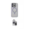 ieg™ iPhone 15 Pro Max Kılıf Ahenk Klasik Özel Seri - Siyah Vanessa Magic Hayalet Cam