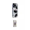 ieg™ iPhone 15 Pro Max Kılıf Ahenk Modern Serisi - Siyah Bilvis 3D Cam Ekran Koruyucu