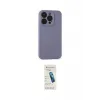 ieg™ iPhone 15 Pro Max Kılıf Ahenk Serisi - Şeffaf Pasifik Cam Ekran Koruyucu