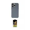 ieg™ iPhone 15 Pro Max Kılıf Ahenk Serisi - Siyah Buffer Cam Ekran Koruyucu