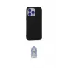 ieg™ iPhone 15 Pro Max Kılıf Ahenk Serisi - Siyah Joko Magic 5D Cam