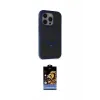 ieg™ iPhone 15 Pro Max Kılıf Ahenk Yansıma Özel Seri - Siyah Buffer Hayalet Cam Ekran Koruyucu