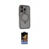 ieg™ iPhone 15 Pro Max Kılıf Ahenk Yansıma Özel Seri - Siyah Buffer Hayalet Cam Ekran Koruyucu