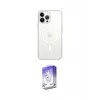 ieg™ iPhone 15 Pro Max Kılıf Ahenk Yansıma Prime - Siyah Bilvis 5in1 3D Magic Cam Ekran Koruyucu