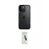 ieg™ iPhone 15 Pro Max Kılıf Akış Çizgi Koleksiyonu - Şeffaf Pasifik Cam Ekran Koruyucu