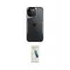ieg™ iPhone 15 Pro Max Kılıf Akış Çizgi Koleksiyonu - Şeffaf Pasifik Cam Ekran Koruyucu