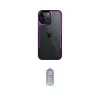 ieg™ iPhone 15 Pro Max Kılıf Akış Çizgi Koleksiyonu - Siyah Joko Magic 5D Cam