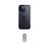 ieg™ iPhone 15 Pro Max Kılıf Akış Çizgi Koleksiyonu - Siyah Joko Magic 5D Cam