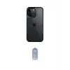 ieg™ iPhone 15 Pro Max Kılıf Akış Çizgi Koleksiyonu - Siyah Joko Magic 5D Cam