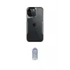 ieg™ iPhone 15 Pro Max Kılıf Akış Çizgi Koleksiyonu - Siyah Joko Magic 5D Cam
