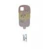 ieg™ iPhone 15 Pro Max Kılıf Akış Yansıma - Siyah Bilvis 0.18mm Plus Cam Ekran Koruyucu
