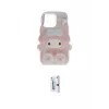 ieg™ iPhone 15 Pro Max Kılıf Akış Yansıma - Siyah Bilvis 0.18mm Plus Cam Ekran Koruyucu