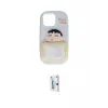 ieg™ iPhone 15 Pro Max Kılıf Akış Yansıma - Siyah Bilvis 0.18mm Plus Cam Ekran Koruyucu