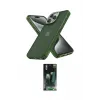 ieg™ iPhone 15 Pro Max Kılıf Atlas Form - Siyah 360 Mat Full Body Arka Koruyucu